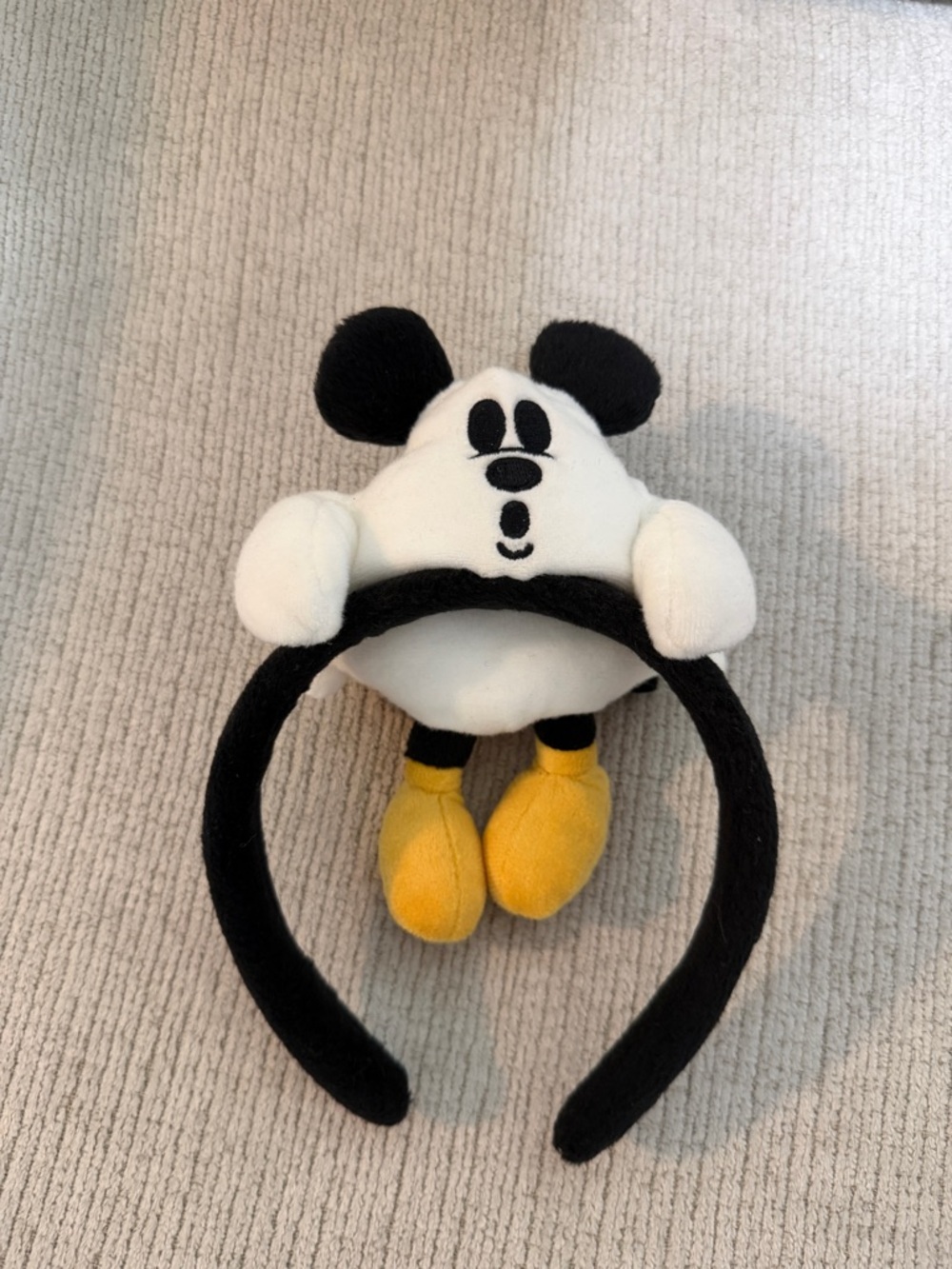 Disney Ghost Mickey Mouse Ears Headband